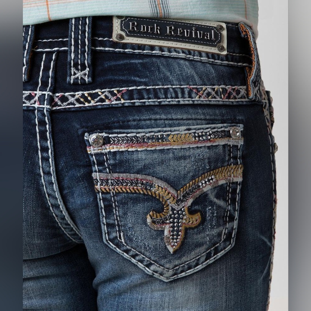 Rock Revival Charon Skinny Stretch Jean - Picture 8 of 10